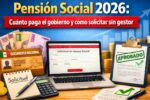 Pensión social 2026: cuánto paga el gobierno y cómo solicitar sin gestor
