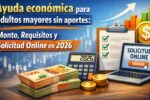 Ayuda económica para adultos mayores sin aportes: monto, requisitos y solicitud online en 2026